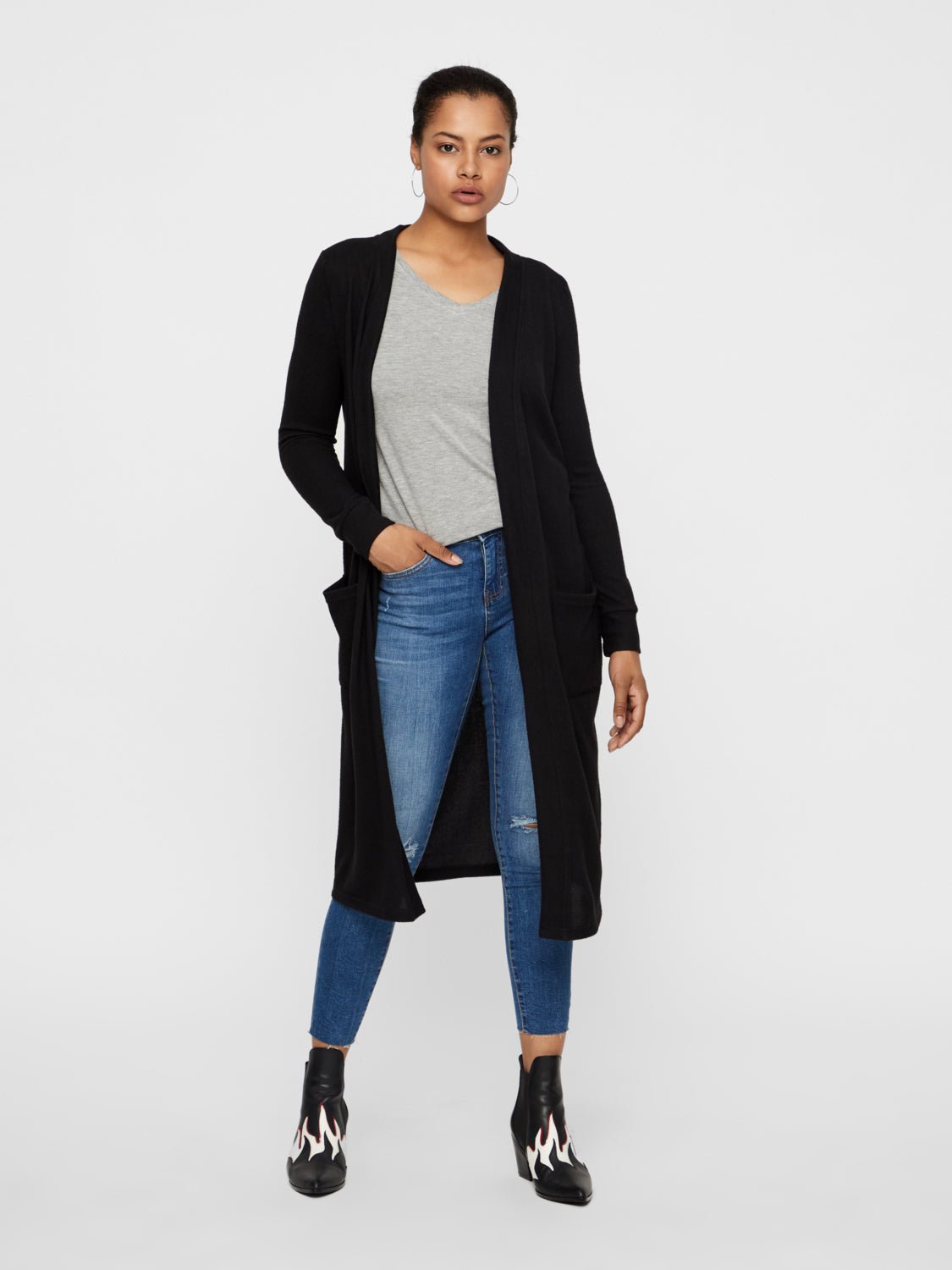 NMCITY Cardigan - Black - VERO MODA & VILA Bergvik