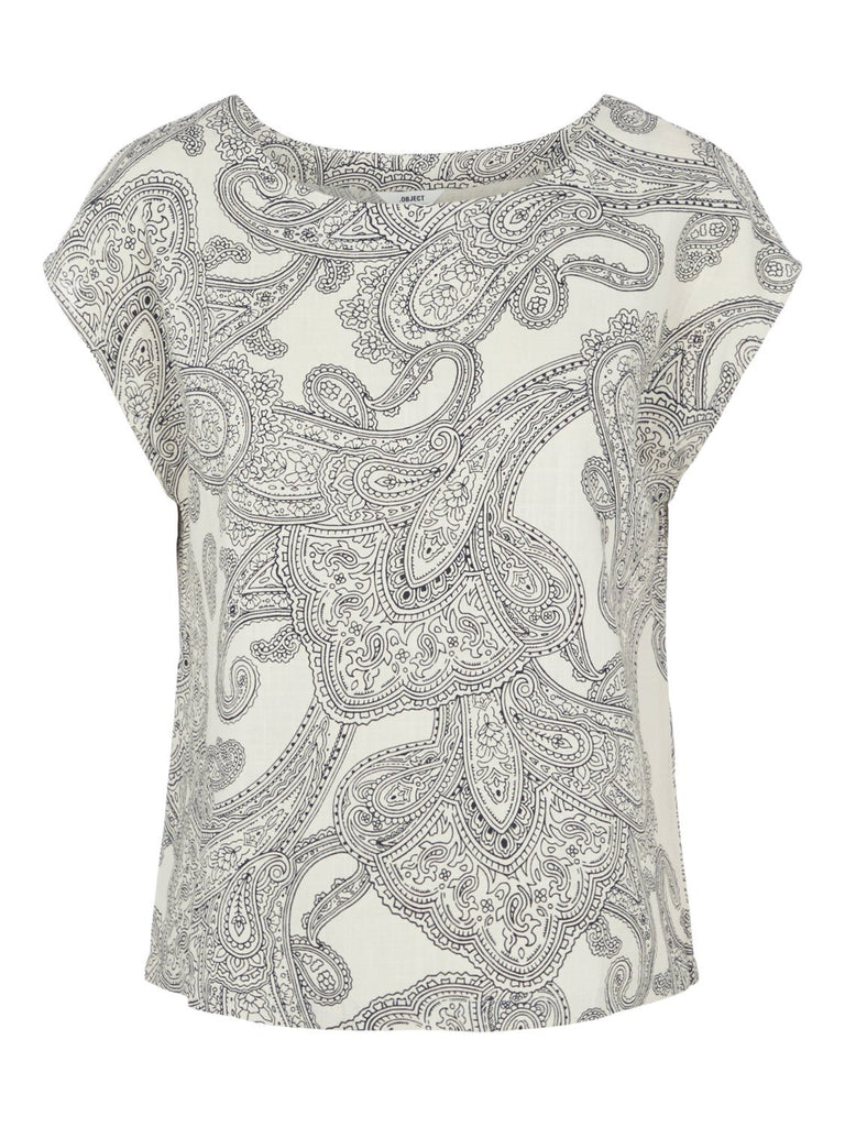 OBJADILLA T-shirts & Tops - sandshell - VERO MODA & VILA Bergvik