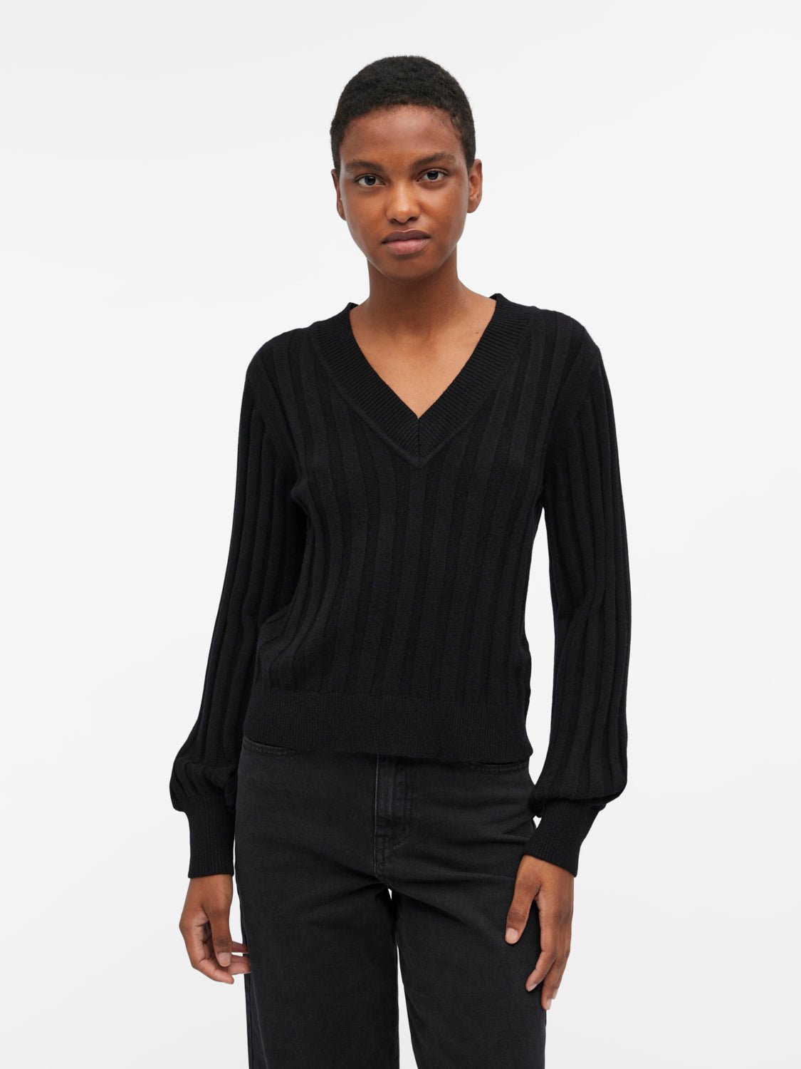 OBJALICE Pullover - Black - VERO MODA & VILA Bergvik