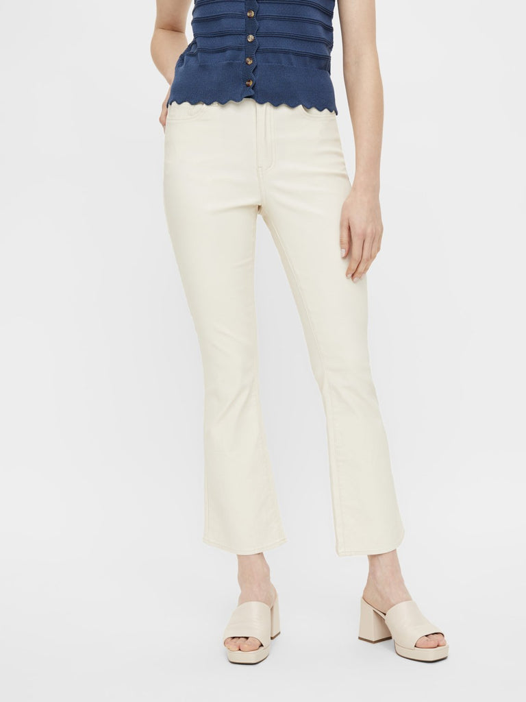OBJBELLE Pants - sandshell - VERO MODA & VILA Bergvik