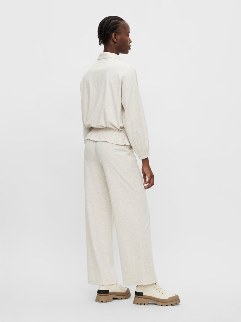 OBJCALLY Pants - Silver Gray - VERO MODA & VILA Bergvik