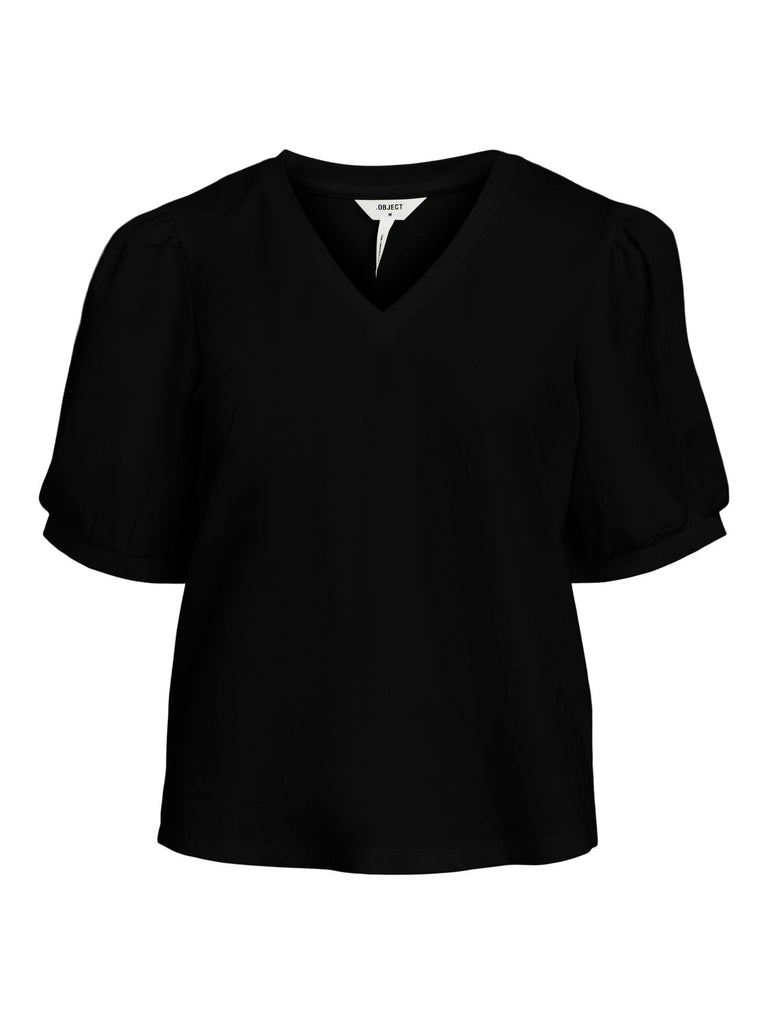 OBJCAROLINE T-shirts & Tops - Black - VERO MODA & VILA Bergvik