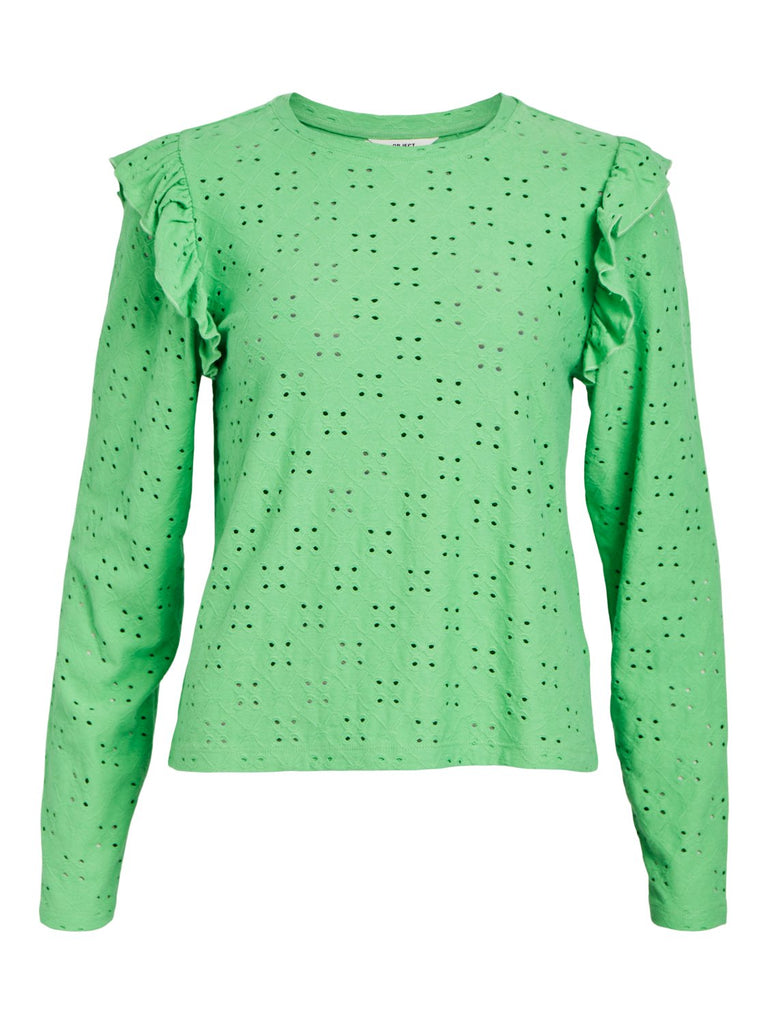 OBJCITRUS T-Shirt - Vibrant Green - VERO MODA & VILA Bergvik