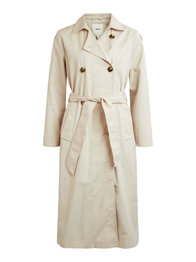 OBJCLARA Coat - sandshell - VERO MODA & VILA Bergvik
