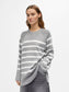 OBJESTER Pullover - Light Grey Melange - VERO MODA & VILA Bergvik