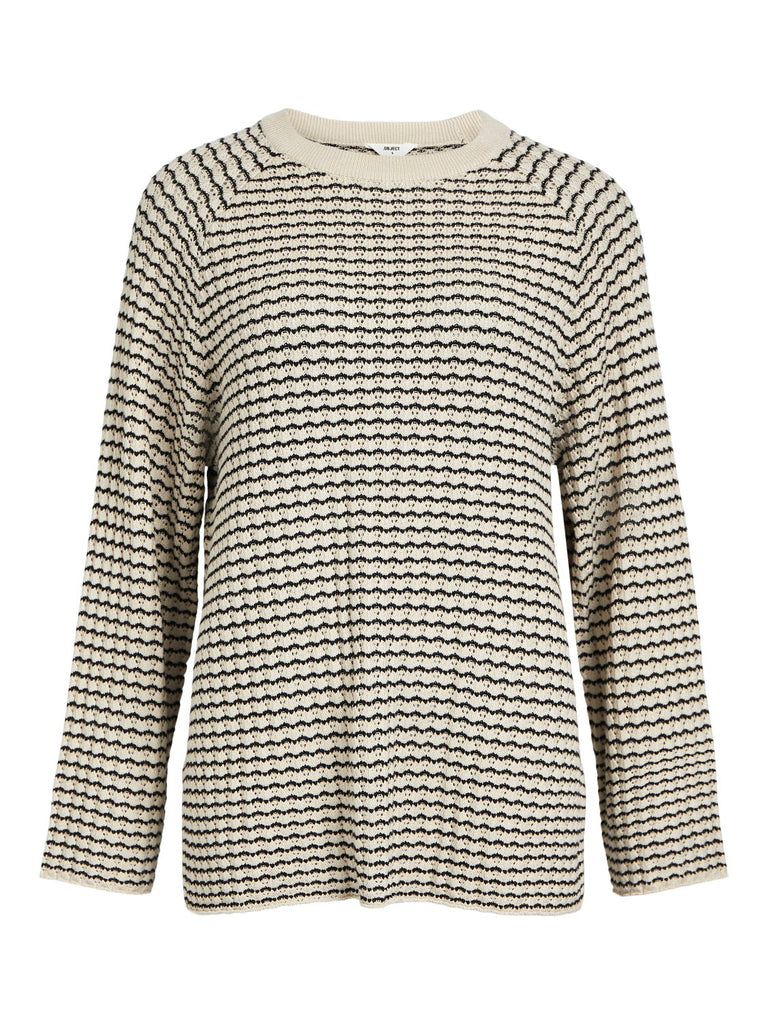 OBJESTER Pullover - Sandshell - VERO MODA & VILA Bergvik