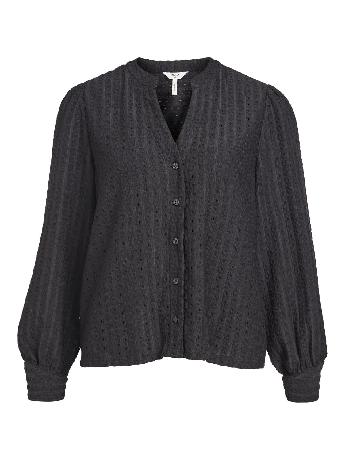 OBJFEODORA Shirts - Black - VERO MODA & VILA Bergvik