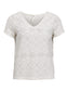 OBJFEODORA T-Shirts & Tops - Cloud Dancer - VERO MODA & VILA Bergvik