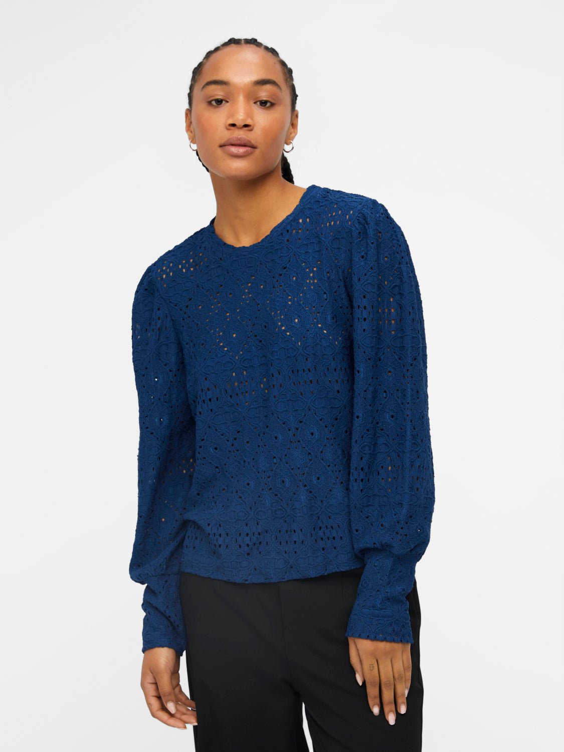 OBJFEODORA T-Shirts & Tops - Estate Blue - VERO MODA & VILA Bergvik