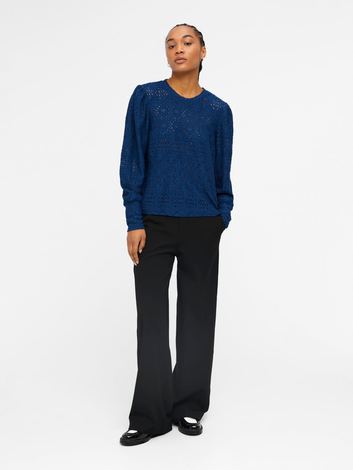 OBJFEODORA T-Shirts & Tops - Estate Blue - VERO MODA & VILA Bergvik