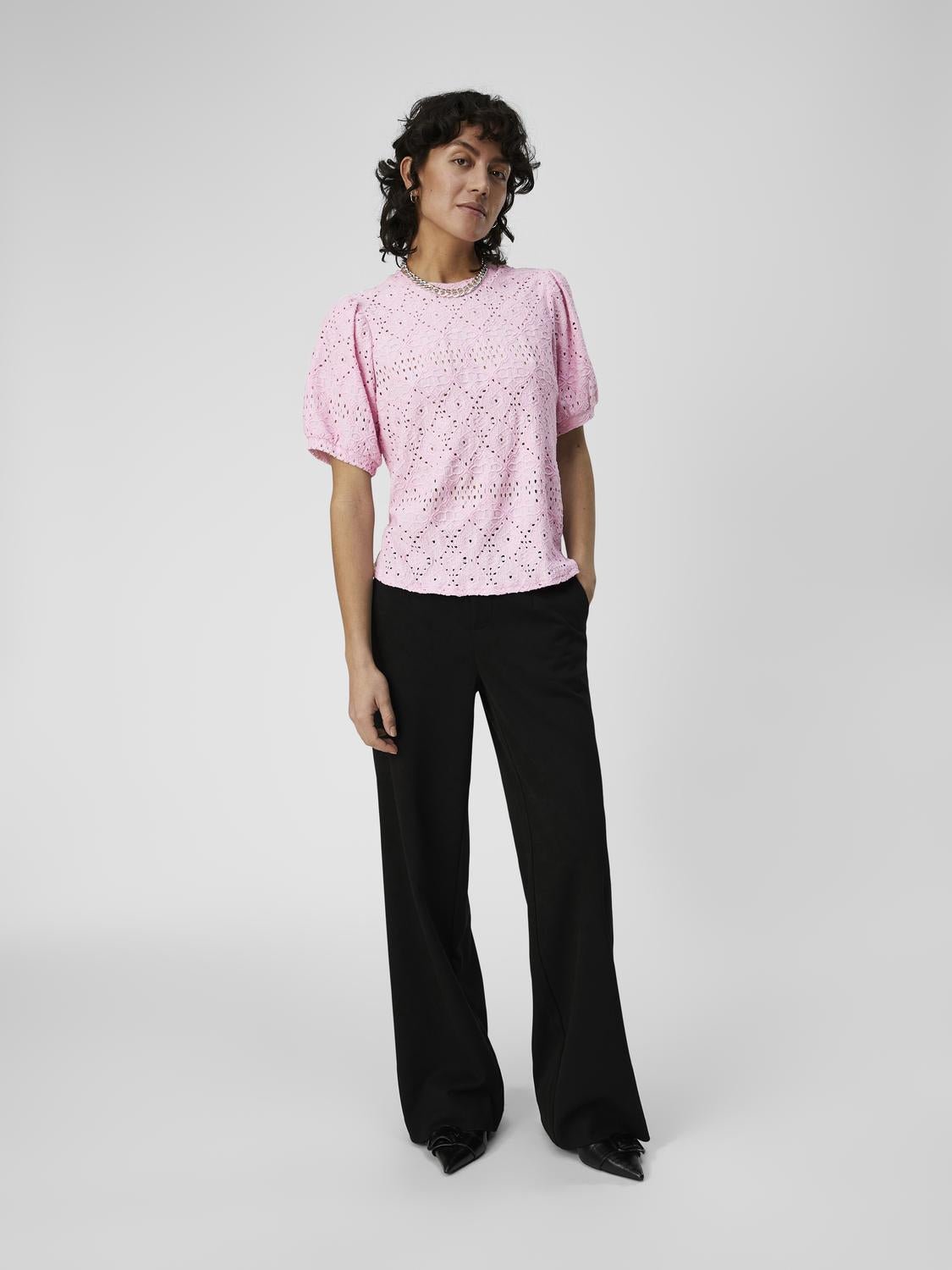 OBJFEODORA T-Shirts & Tops - Pastel Lavender - VERO MODA & VILA Bergvik