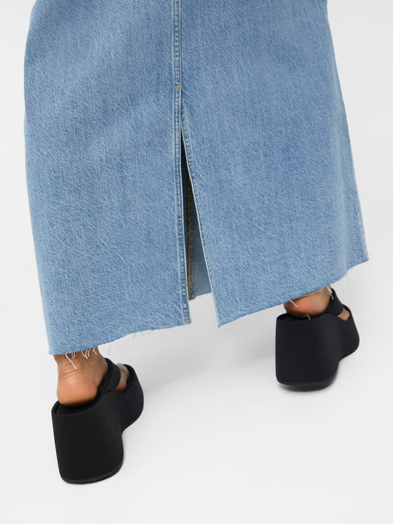 OBJHARLOW Skirt - Light Blue Denim - VERO MODA & VILA Bergvik