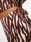 OBJJABINA Skirt - Bitter Chocolate - VERO MODA & VILA Bergvik