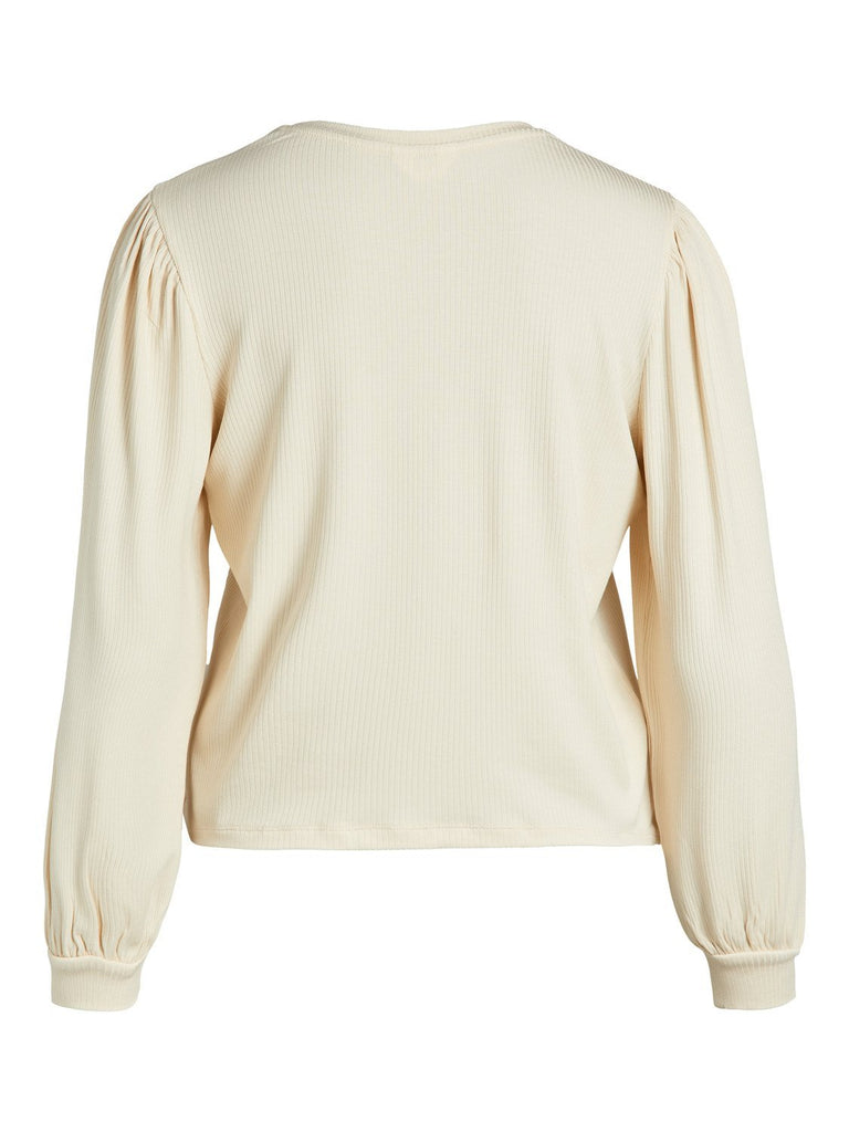 OBJJAMIE T-shirts & Tops - Sandshell - VERO MODA & VILA Bergvik
