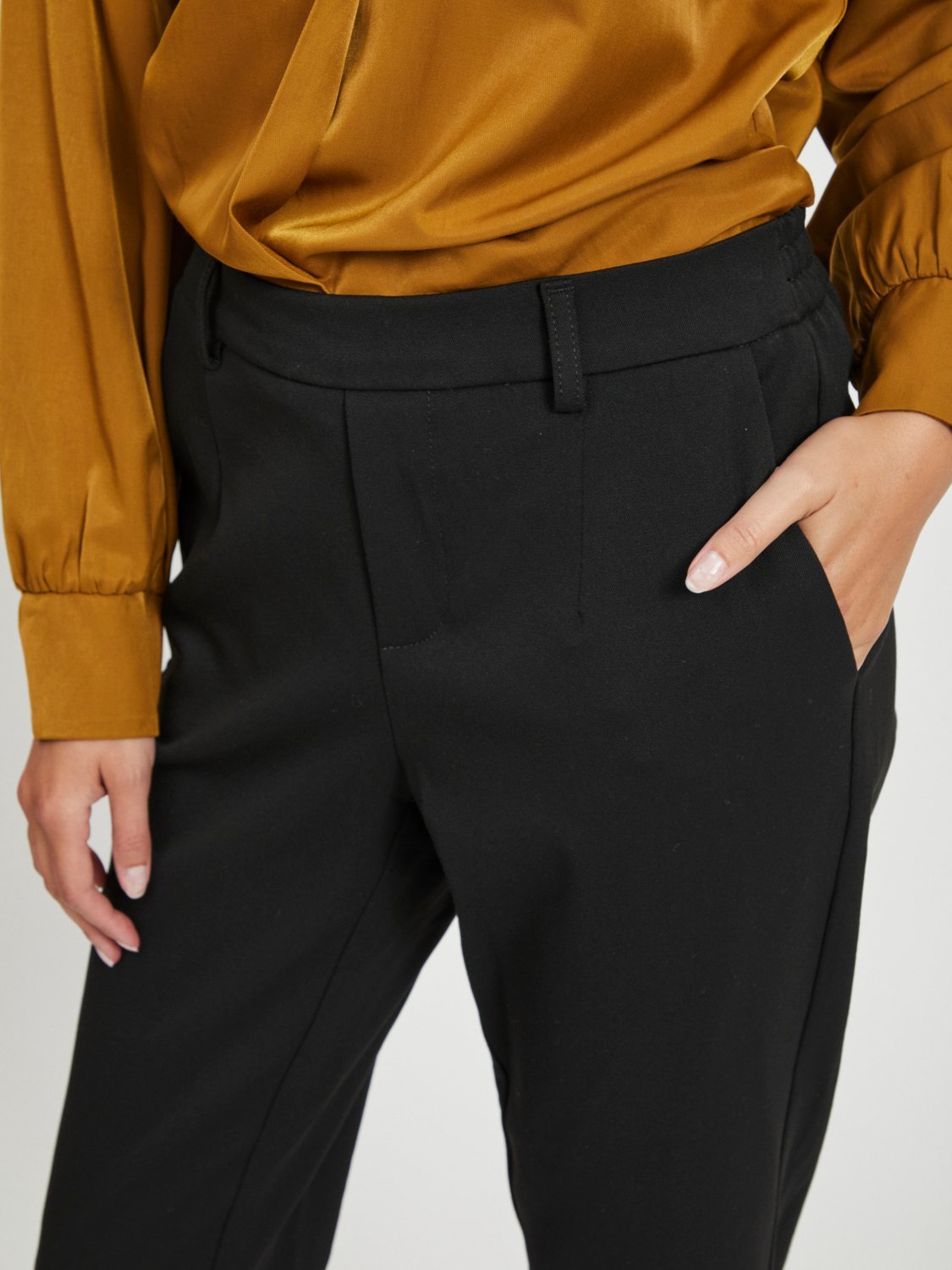 OBJLISA Pants - Black - VERO MODA & VILA Bergvik