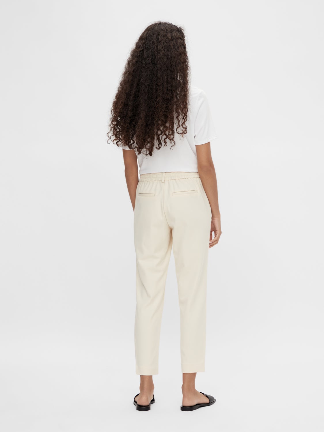 OBJLISA Pants - Sandshell - VERO MODA & VILA Bergvik