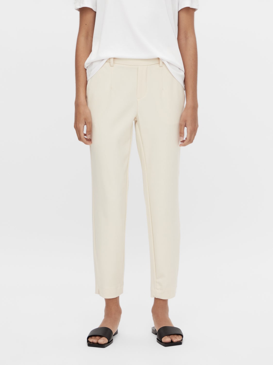 OBJLISA Pants - Sandshell - VERO MODA & VILA Bergvik