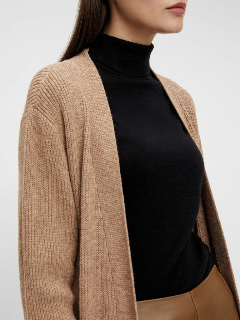 OBJMALENA Cardigan - Chipmunk - VERO MODA & VILA Bergvik
