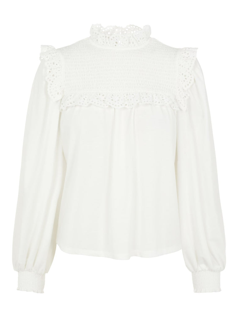 OBJMARIA T-shirts & Tops - Cloud Dancer - VERO MODA & VILA Bergvik