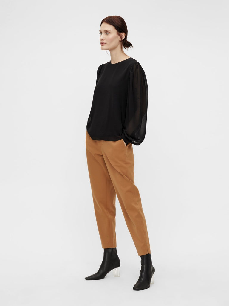 OBJMILA T-shirts & Tops - Black - VERO MODA & VILA Bergvik
