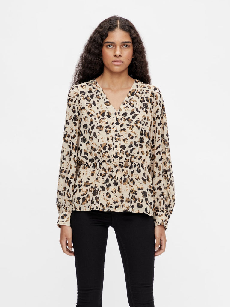 OBJMILA T-shirts & Tops - Humus - VERO MODA & VILA Bergvik