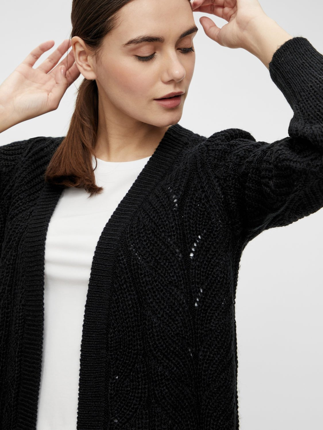 OBJNOVA Cardigan - Black - VERO MODA & VILA Bergvik