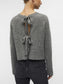 OBJPARVI Cardigan - Medium Grey Melange - VERO MODA & VILA Bergvik