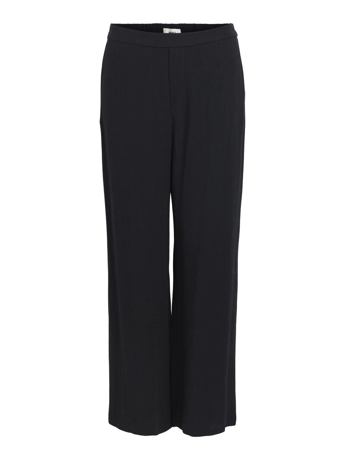 OBJSANNE Pants - Black - VERO MODA & VILA Bergvik