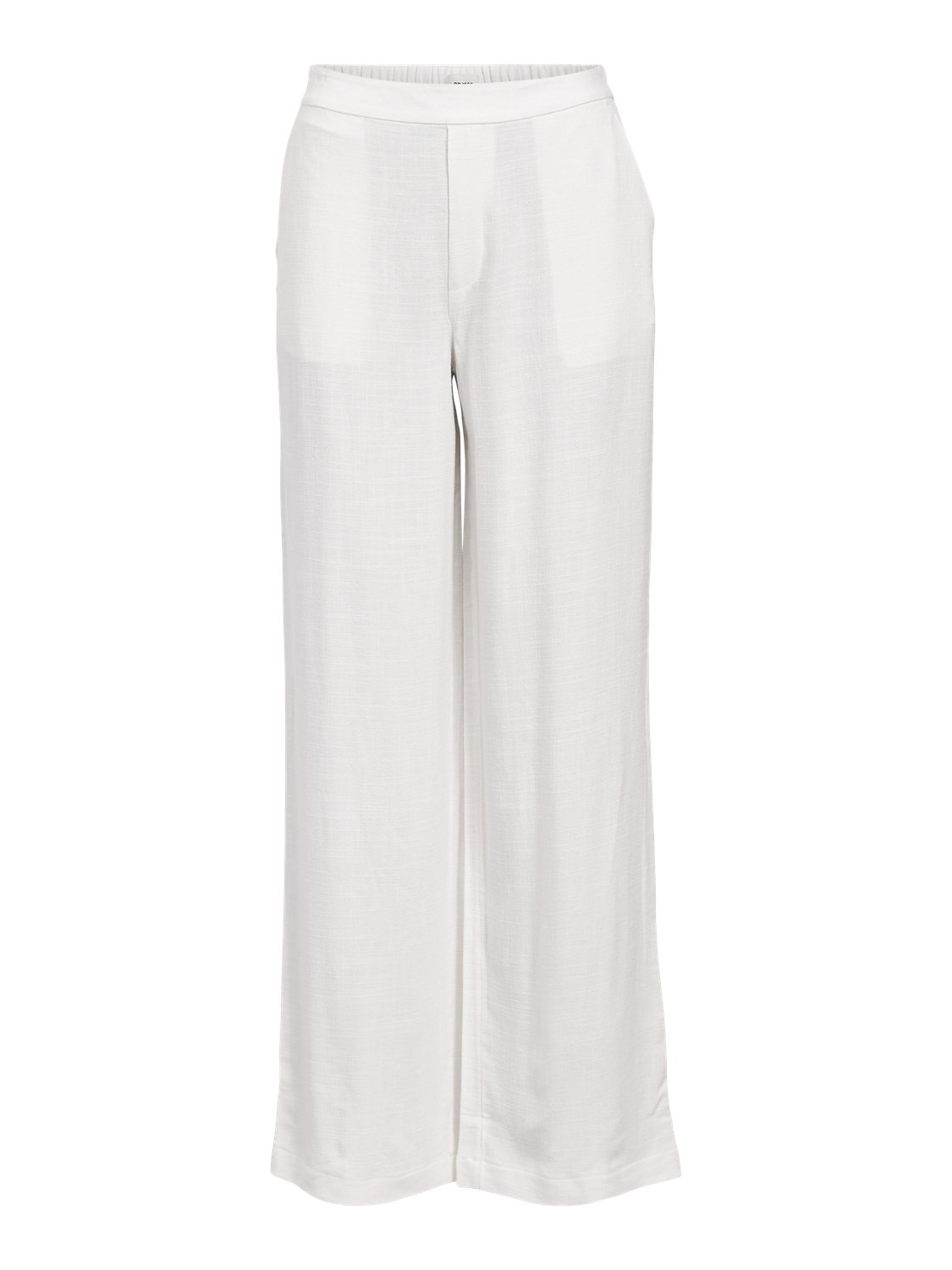 OBJSANNE Pants - Cloud Dancer - VERO MODA & VILA Bergvik