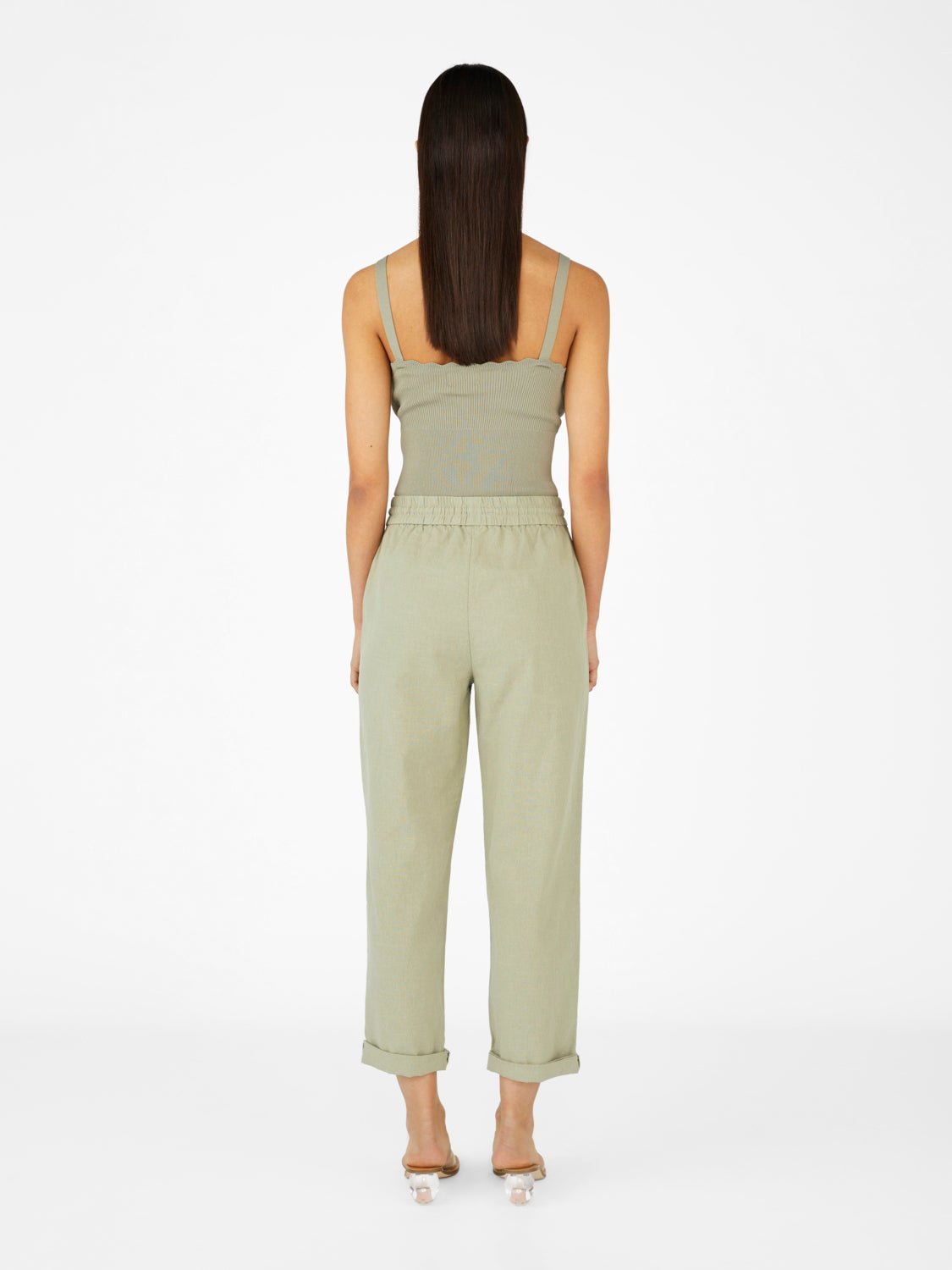 OBJTRIA Pullover - Seagrass - VERO MODA & VILA Bergvik