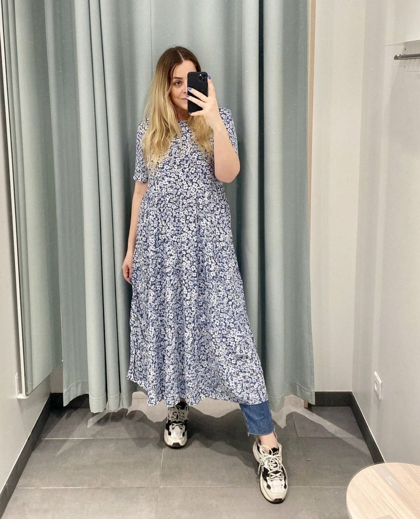 ONLAMALIE Dress - vintage indigo - VERO MODA & VILA Bergvik