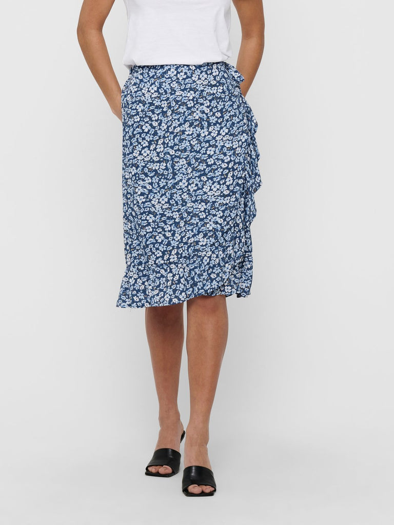 ONLFUCHSIA Skirt - vintage indigo - VERO MODA & VILA Bergvik
