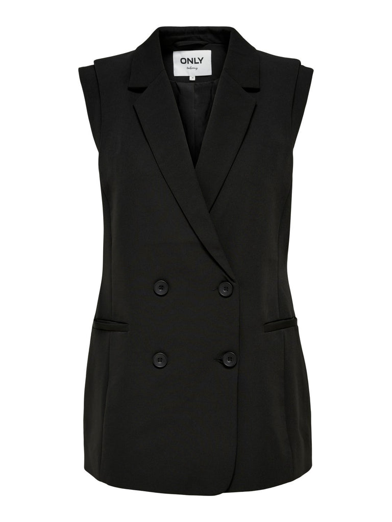 ONLHADREA-HALDIS Waistcoat - black - VERO MODA & VILA Bergvik