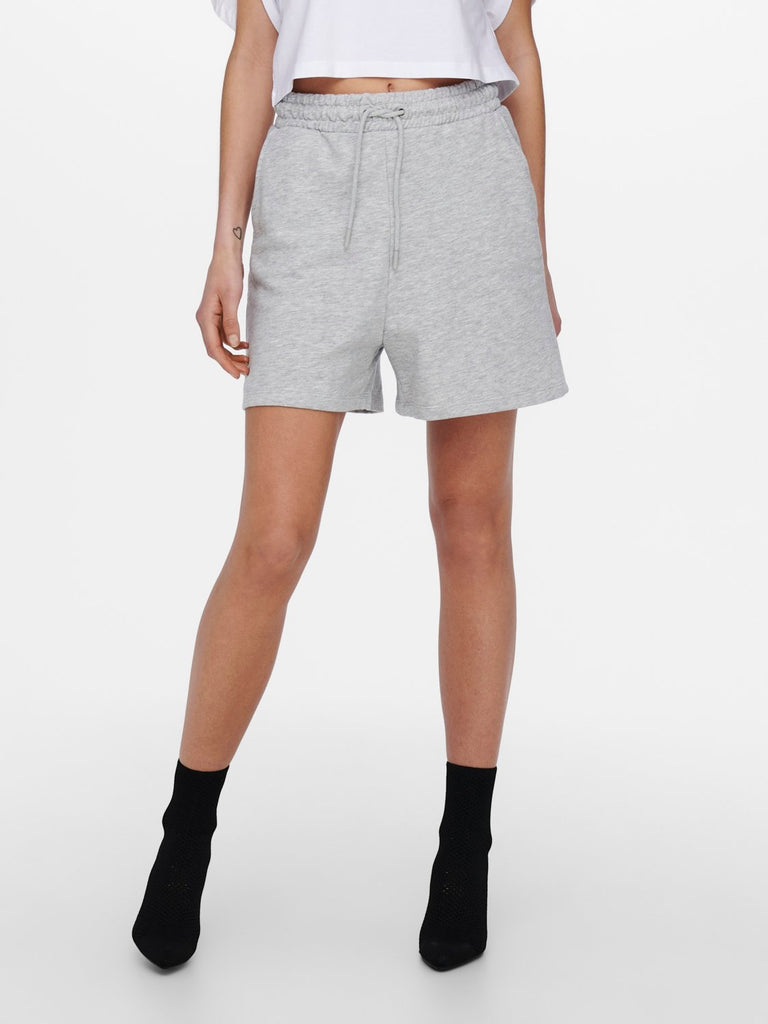 ONLKAPPI Shorts - light grey melange - VERO MODA & VILA Bergvik
