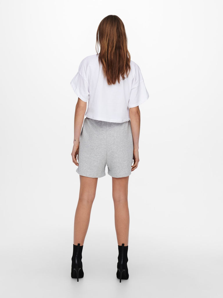 ONLKAPPI Shorts - light grey melange - VERO MODA & VILA Bergvik