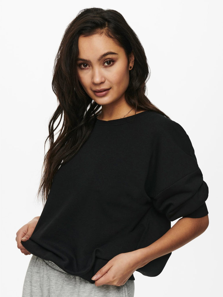 ONLKAPPI Sweat - black - VERO MODA & VILA Bergvik