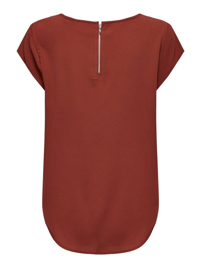ONLVIC T-shirts & Tops - Henna - VERO MODA & VILA Bergvik
