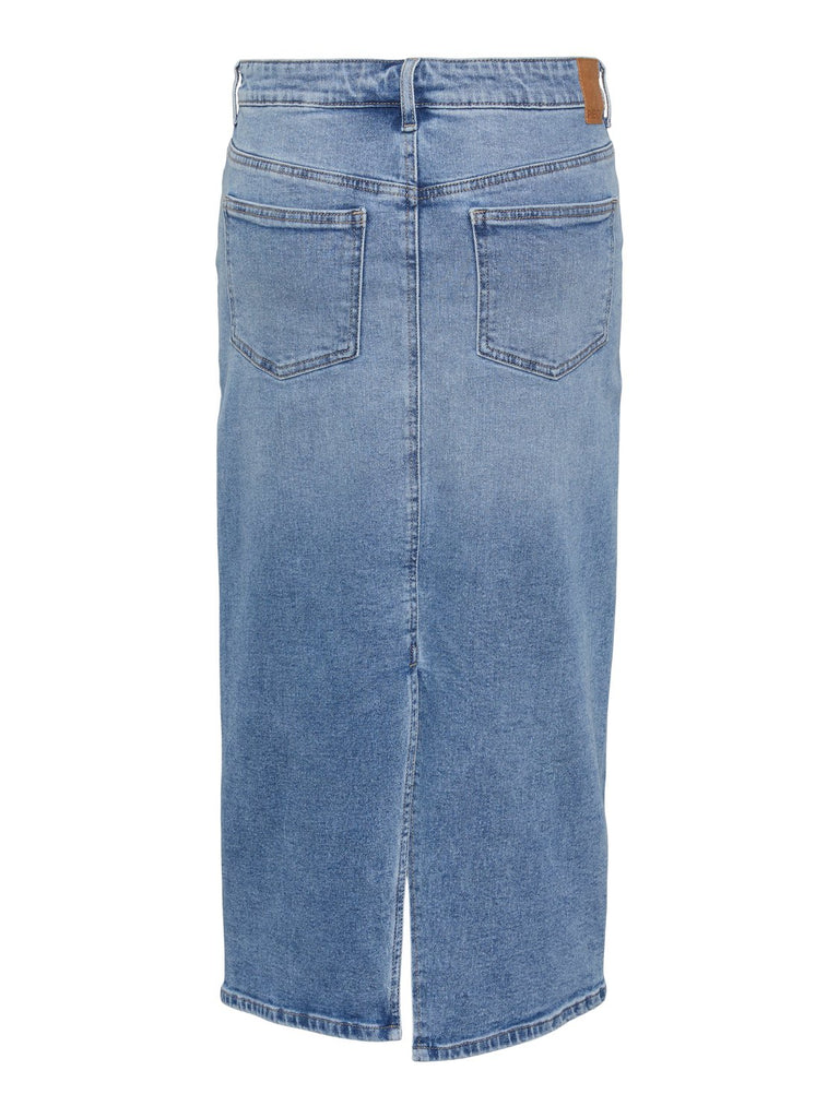 PCBELLA Skirt - Medium Blue Denim - VERO MODA & VILA Bergvik