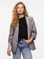 PCBOSS Blazer - Light Grey Melange - VERO MODA & VILA Bergvik