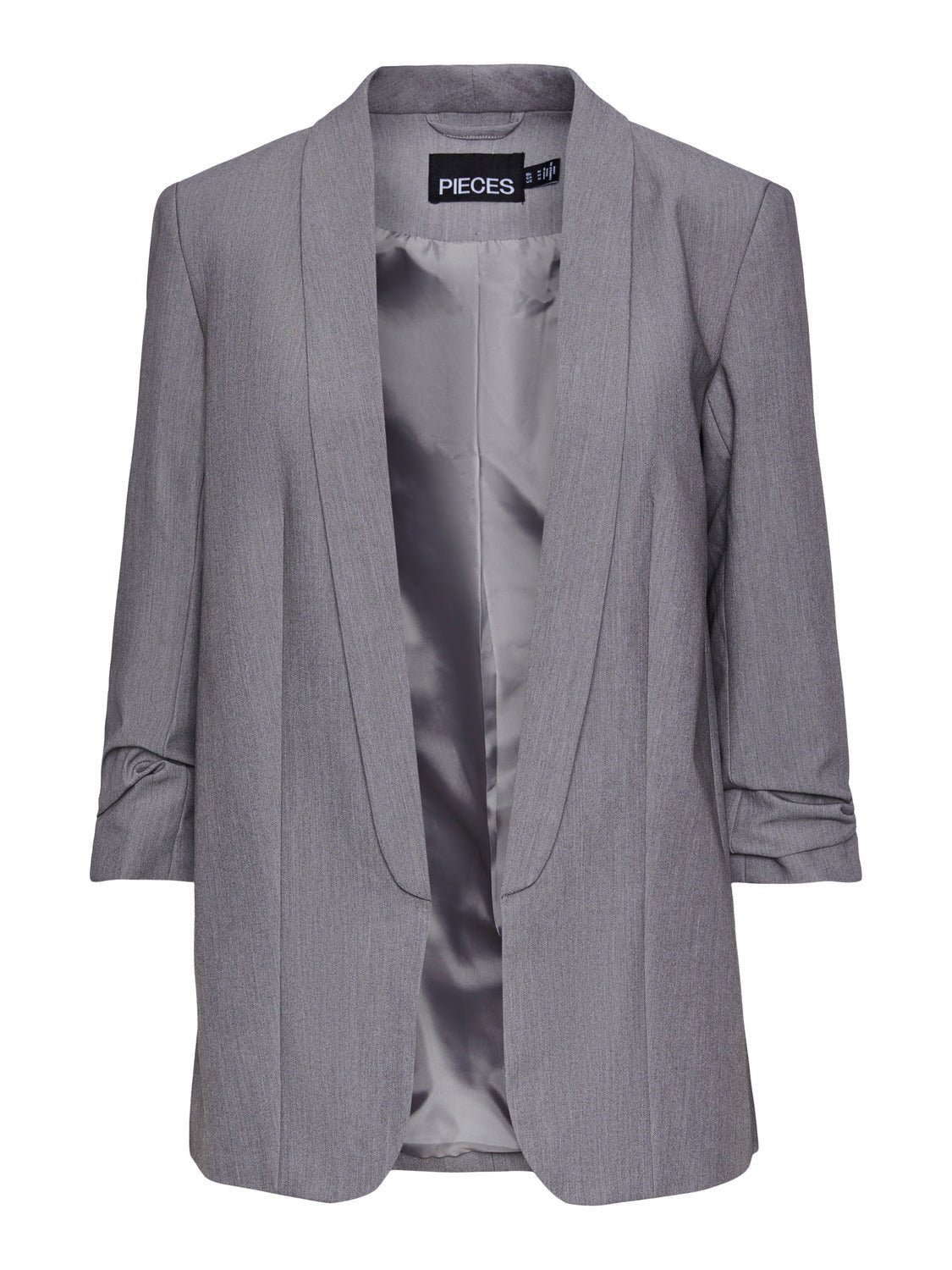 PCBOSS Blazer - Light Grey Melange - VERO MODA & VILA Bergvik