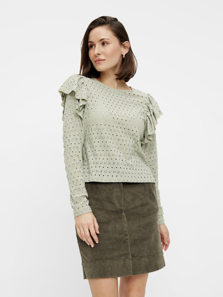 PCCHRISTY Tops - desert sage - VERO MODA & VILA Bergvik