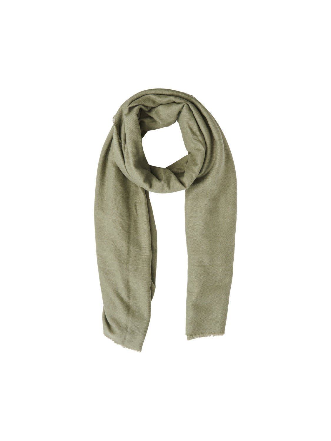 PCCILJA Scarf - Deep Lichen Green - VERO MODA & VILA Bergvik