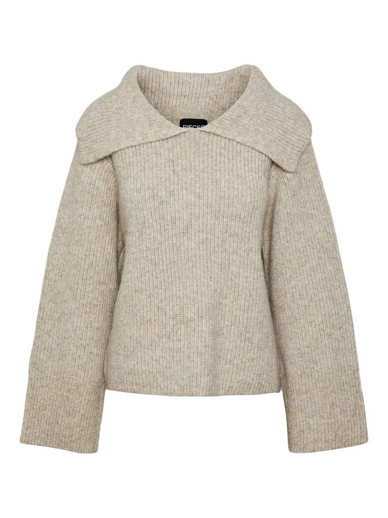 PCFADE Pullover - White Pepper - VERO MODA & VILA Bergvik