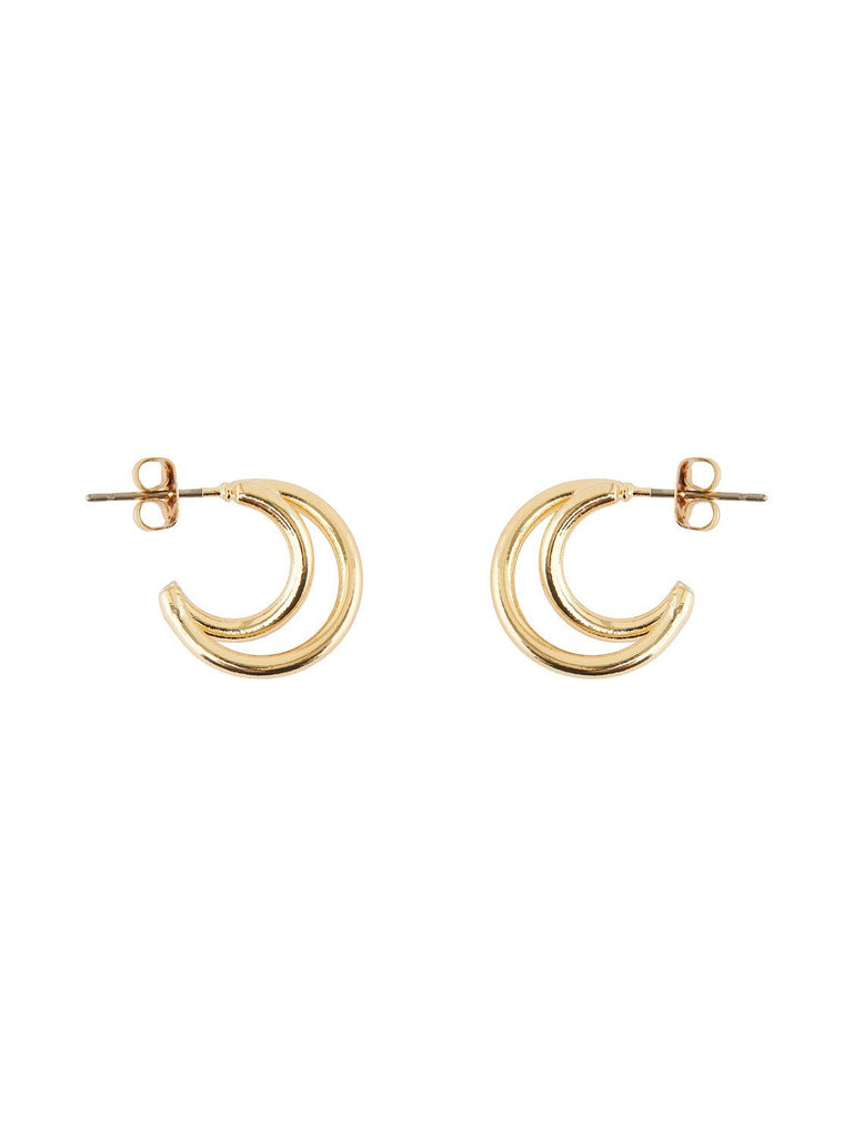 PCFANTY Earrings - Gold Colour - VERO MODA & VILA Bergvik