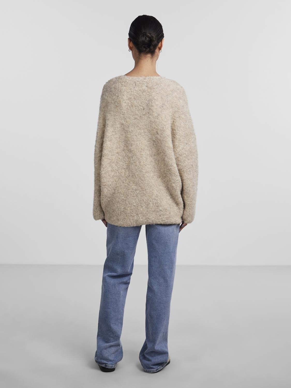 PCFIKA Pullover - Safari - VERO MODA & VILA Bergvik