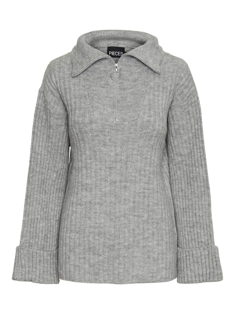 PCHASY Pullover - Light Grey Melange - VERO MODA & VILA Bergvik