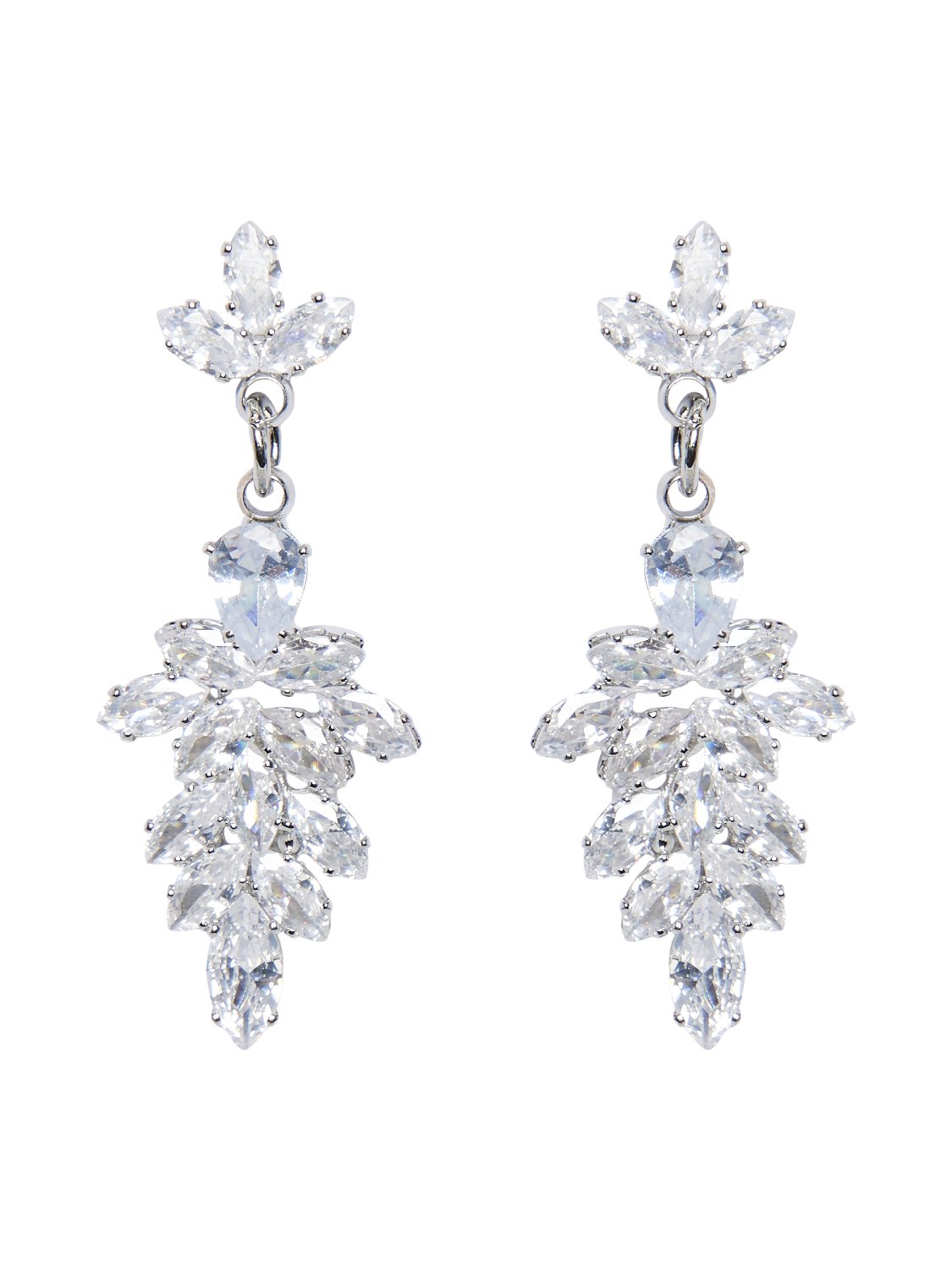 PCJAHANNA Earrings - Silver Colour - VERO MODA & VILA Bergvik