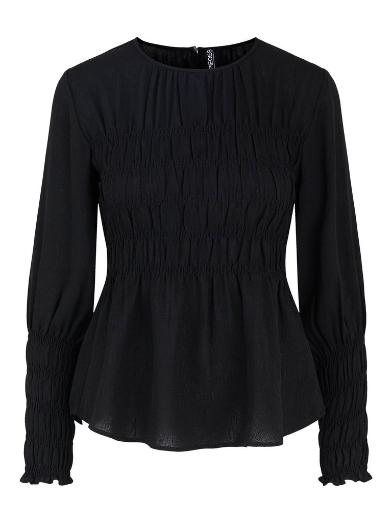 PCKAJANNA Tops - Black - VERO MODA & VILA Bergvik
