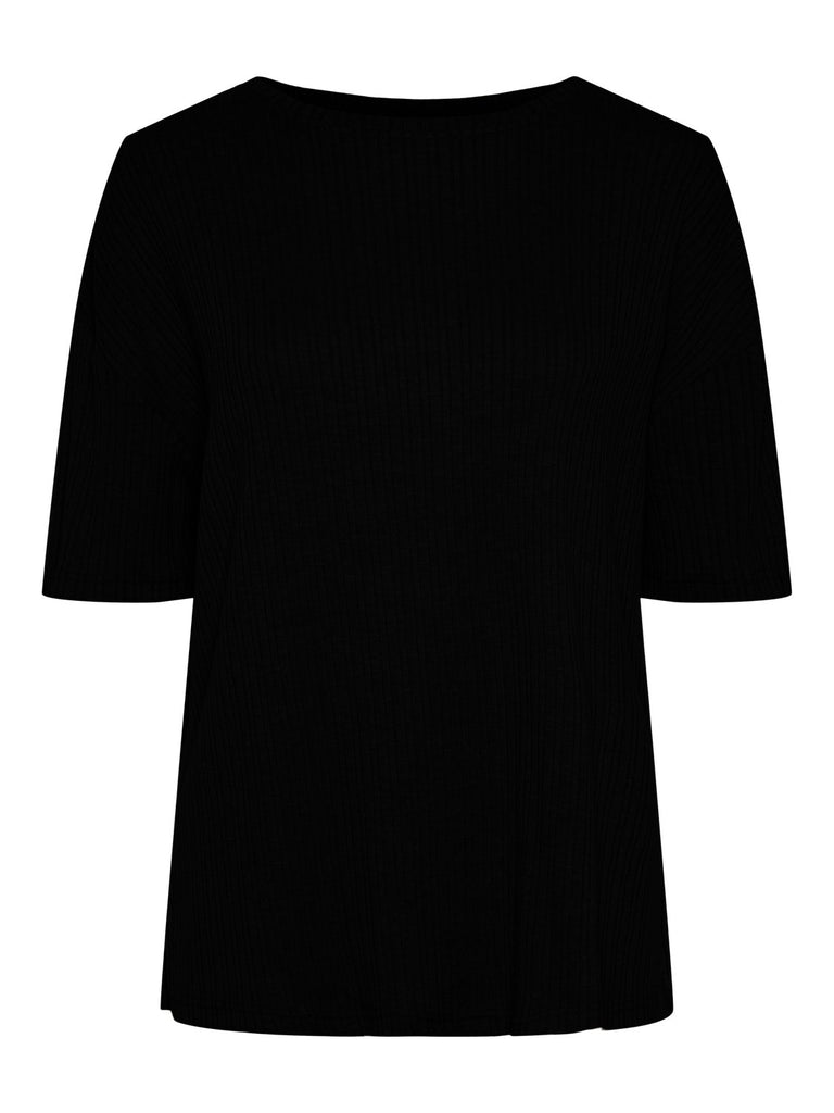 PCLENA T-Shirt - Black - VERO MODA & VILA Bergvik