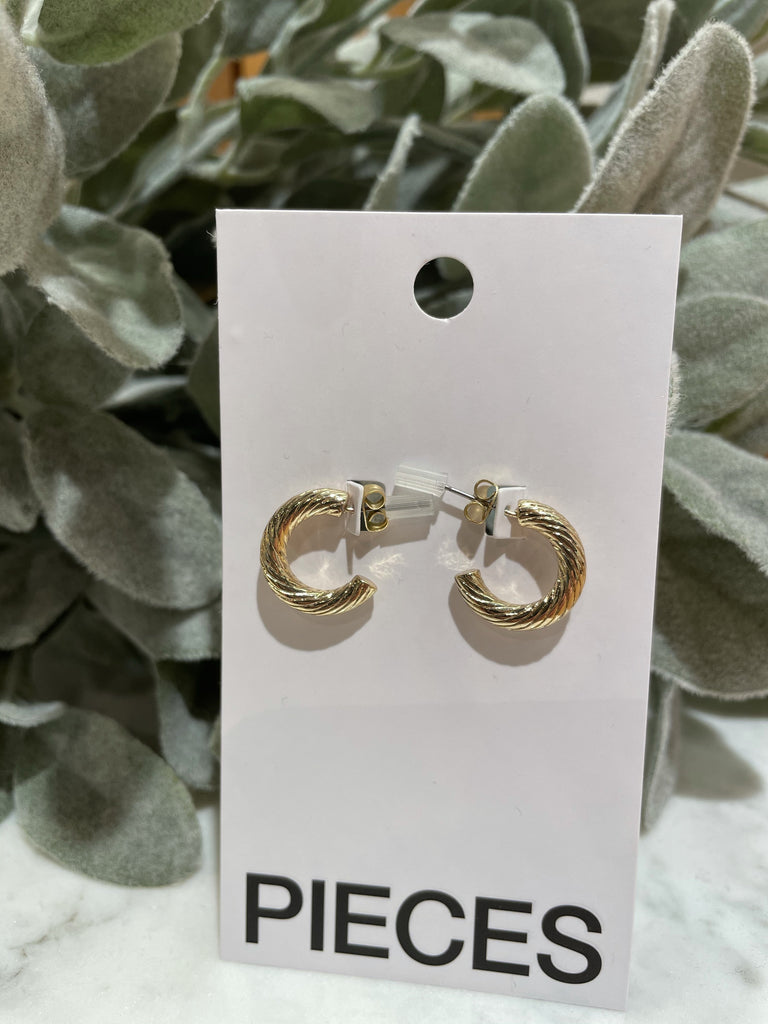 PCLUMIS Earrings - gold colour - VERO MODA & VILA Bergvik